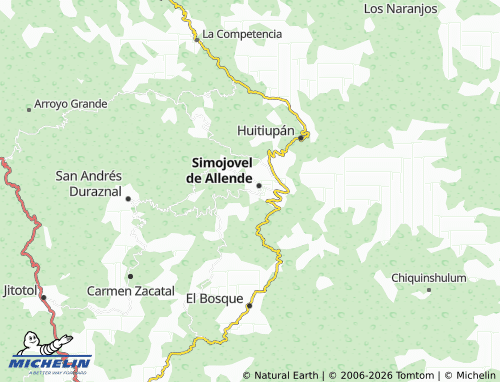 MICHELIN San Isidro map - ViaMichelin