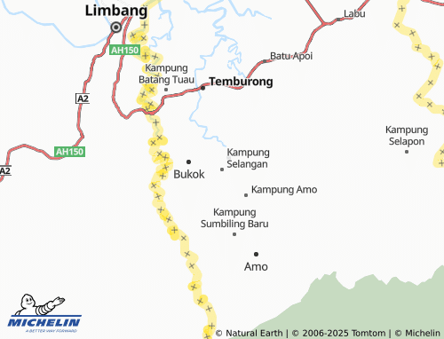 MICHELIN-Landkarte Kampung Selangan - ViaMichelin