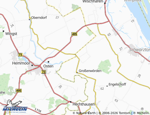 MICHELIN Rönndeich map - ViaMichelin