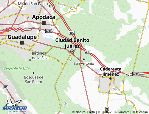 Mapa MICHELIN La Morena - ViaMichelin