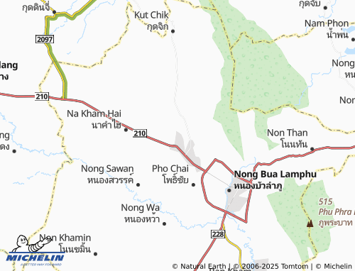 MICHELIN-Landkarte Nong Phai Sun - ViaMichelin
