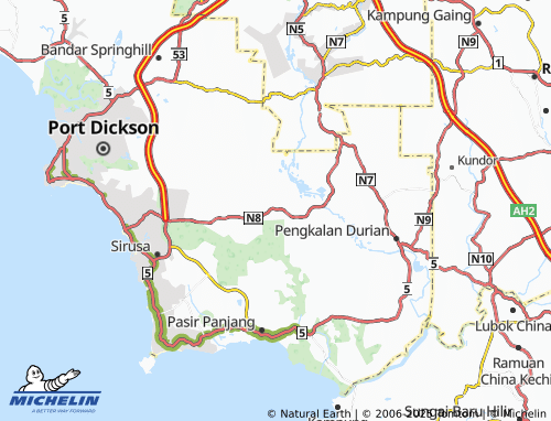 MICHELIN-Landkarte Taman Desa Pingitan - ViaMichelin