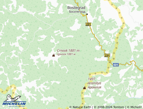 Mapa MICHELIN Zli Dol - ViaMichelin