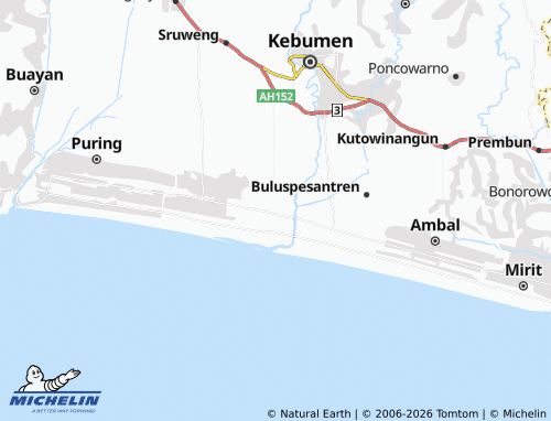 Mapa MICHELIN Tambakprogaten - ViaMichelin
