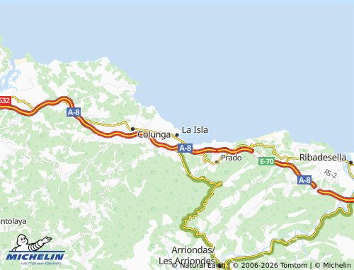 MICHELIN-Landkarte La Isla - ViaMichelin