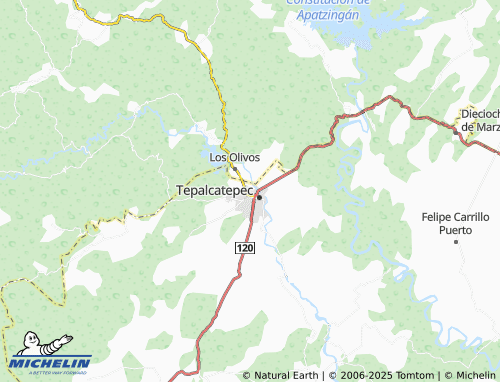 MICHELIN Barrio del Chivo map - ViaMichelin