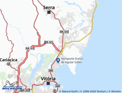 Mapa MICHELIN Central de Carapina - ViaMichelin