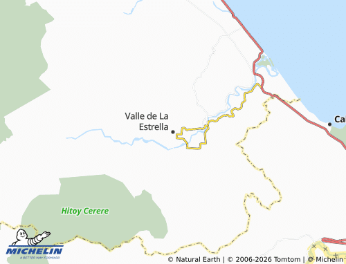 Mappa MICHELIN Valle de La Estrella - ViaMichelin
