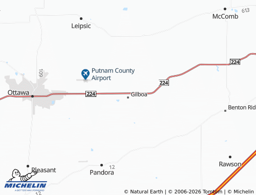 Mapa MICHELIN Gilboa - ViaMichelin