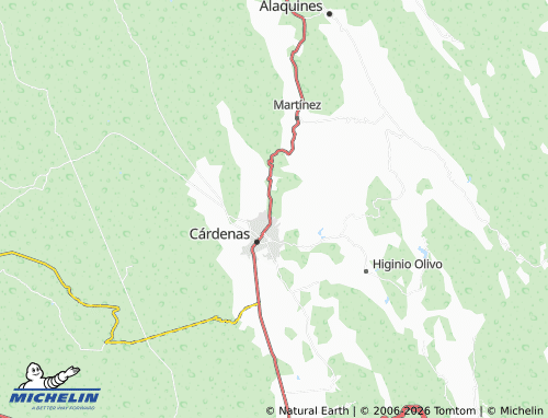Mapa MICHELIN Potosinos Ilustres - ViaMichelin