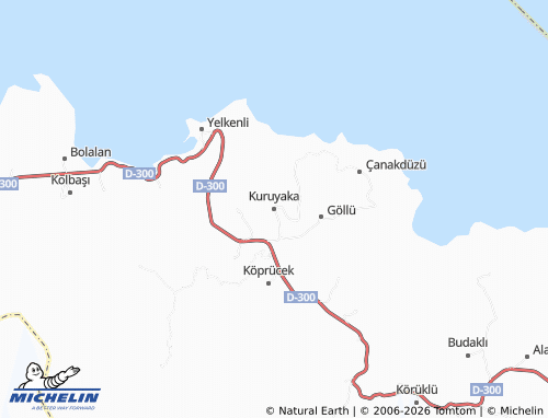 Mappa MICHELIN Kuruyaka - ViaMichelin