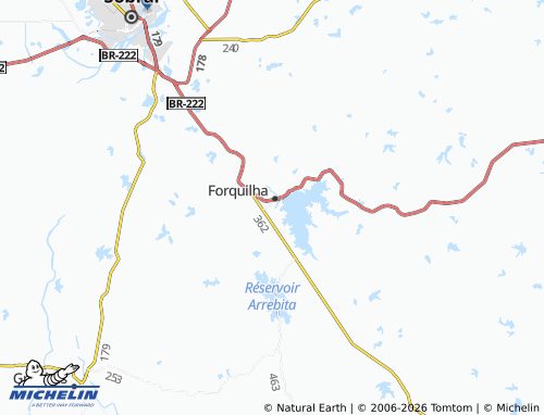 Mappa MICHELIN Alto Alegre - ViaMichelin