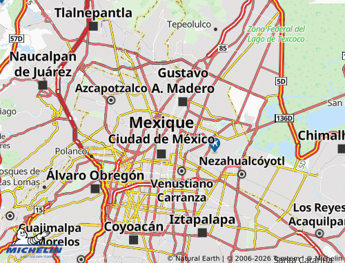 Mapa MICHELIN Nicolás Bravo - ViaMichelin