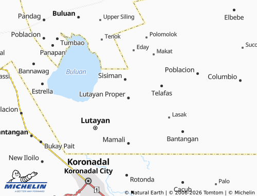 Mappa MICHELIN Lutayan Proper - ViaMichelin