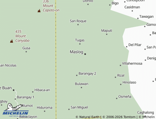 MICHELIN Barangay 1 map - ViaMichelin