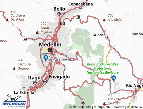 Carte MICHELIN Villa Turbay - ViaMichelin