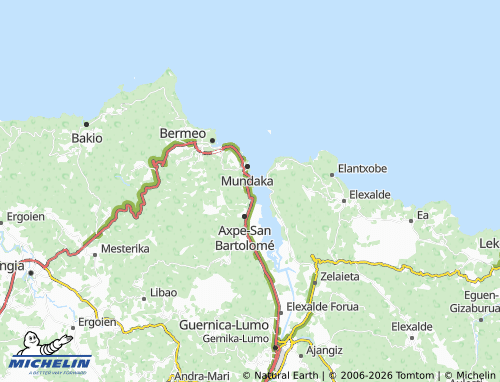 MICHELIN Sukarrieta map - ViaMichelin