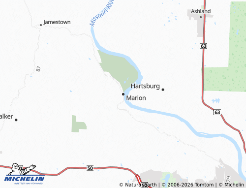 Carte MICHELIN Marion - ViaMichelin