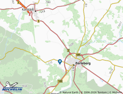 MICHELIN Quitzow map - ViaMichelin