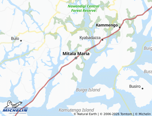 Mappa MICHELIN Mitala Maria - ViaMichelin