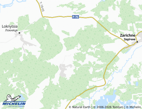 Mappa MICHELIN Holubne - ViaMichelin