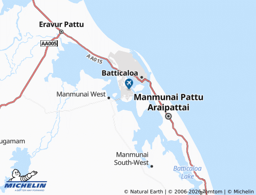 Mappa MICHELIN Thimilathivu - ViaMichelin