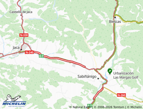 Carte MICHELIN Espuéndolas - ViaMichelin