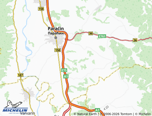Mapa MICHELIN Lebina - ViaMichelin