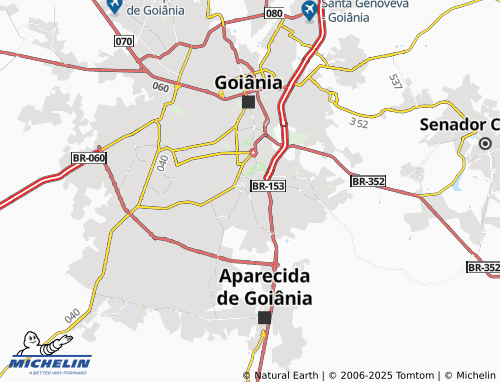MICHELIN-Landkarte Vila Brasília - ViaMichelin