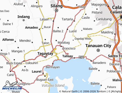 Mappa MICHELIN Francisco - ViaMichelin