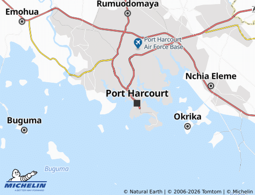Mappa MICHELIN Kidney Island - ViaMichelin