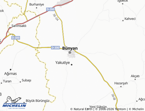 MICHELIN Sümer map - ViaMichelin