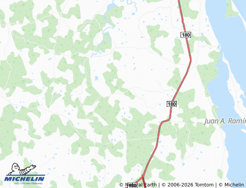 MICHELIN La Frontera map - ViaMichelin