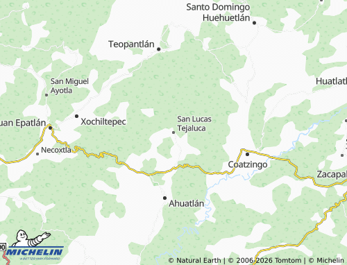 Mappa MICHELIN San Lucas Tejaluca - ViaMichelin