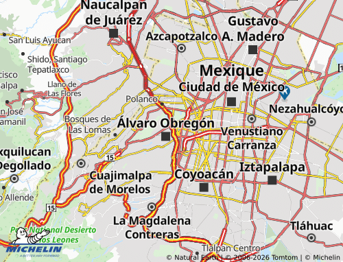 Carte MICHELIN Observatorio - ViaMichelin