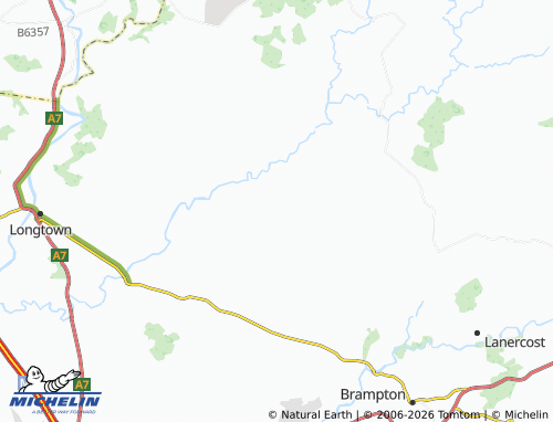 MICHELIN Boltonfellend map - ViaMichelin