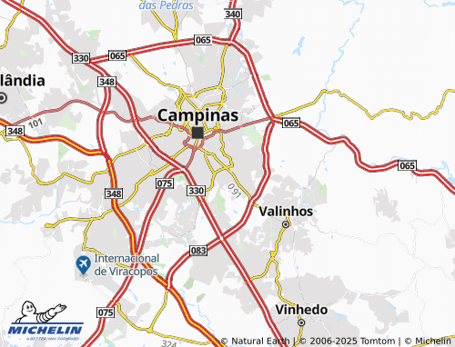 MICHELIN Vila Giorgina map - ViaMichelin