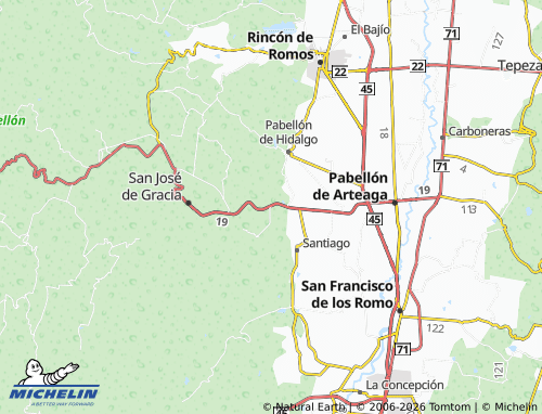 Mapa MICHELIN Estancia de Mosqueira - ViaMichelin