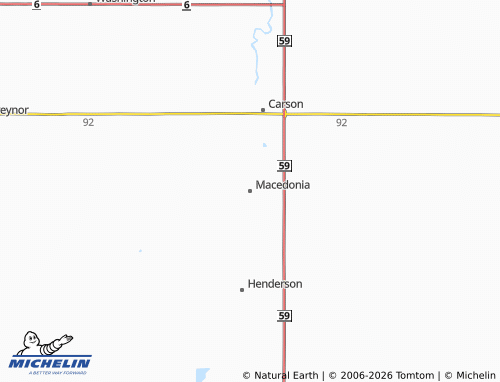 Mappa MICHELIN Macedonia - ViaMichelin