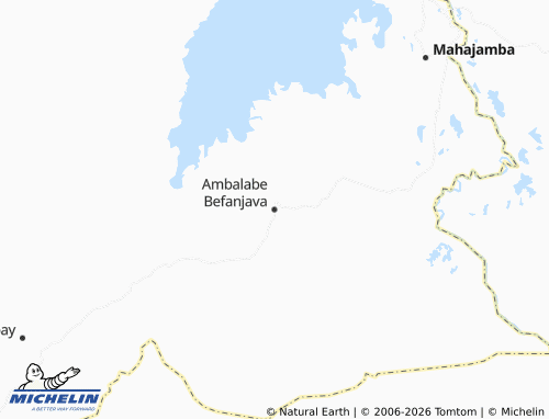 Mapa MICHELIN Ambalabe Befanjava - ViaMichelin