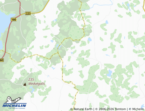 Mapa MICHELIN Vašilėnai - ViaMichelin