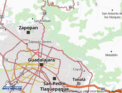 Mapa MICHELIN Balcones de la Joya - ViaMichelin