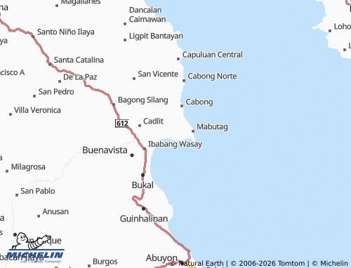 MICHELIN Manlana map - ViaMichelin