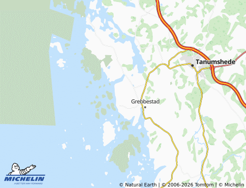 Carte MICHELIN Ulmekärrssand - ViaMichelin
