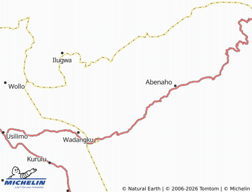 MICHELIN Yahatma map - ViaMichelin