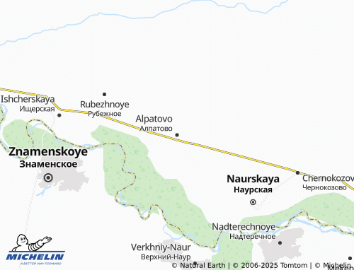 MICHELIN Alpatovo map - ViaMichelin