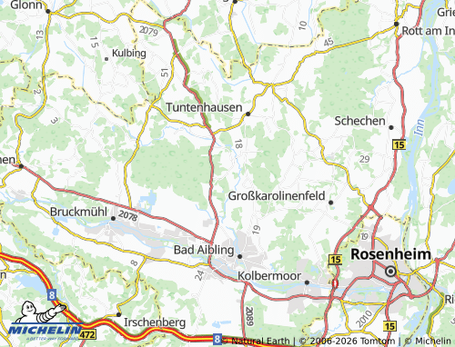 MICHELIN Fischbach map - ViaMichelin