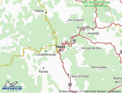 Mapa MICHELIN Centro - ViaMichelin