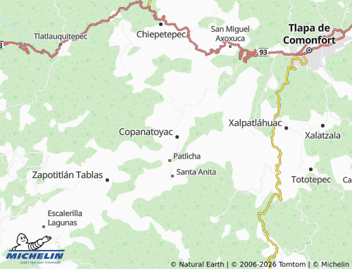 Mapa MICHELIN El Tamarindo - ViaMichelin
