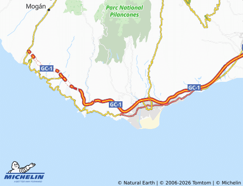 MICHELIN Cumbre map - ViaMichelin